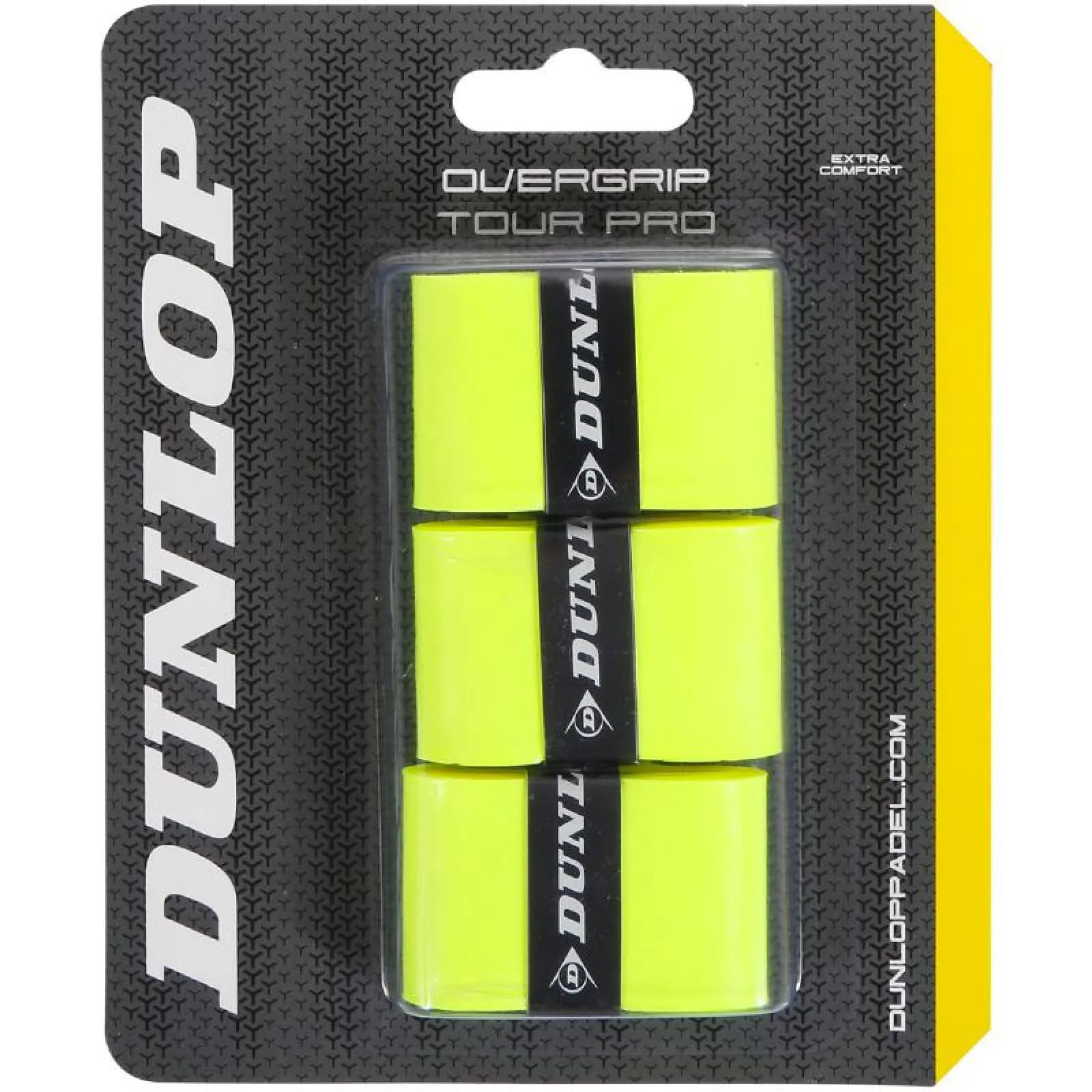 Dunlop Tour Pro fluo 3 szt. yellow