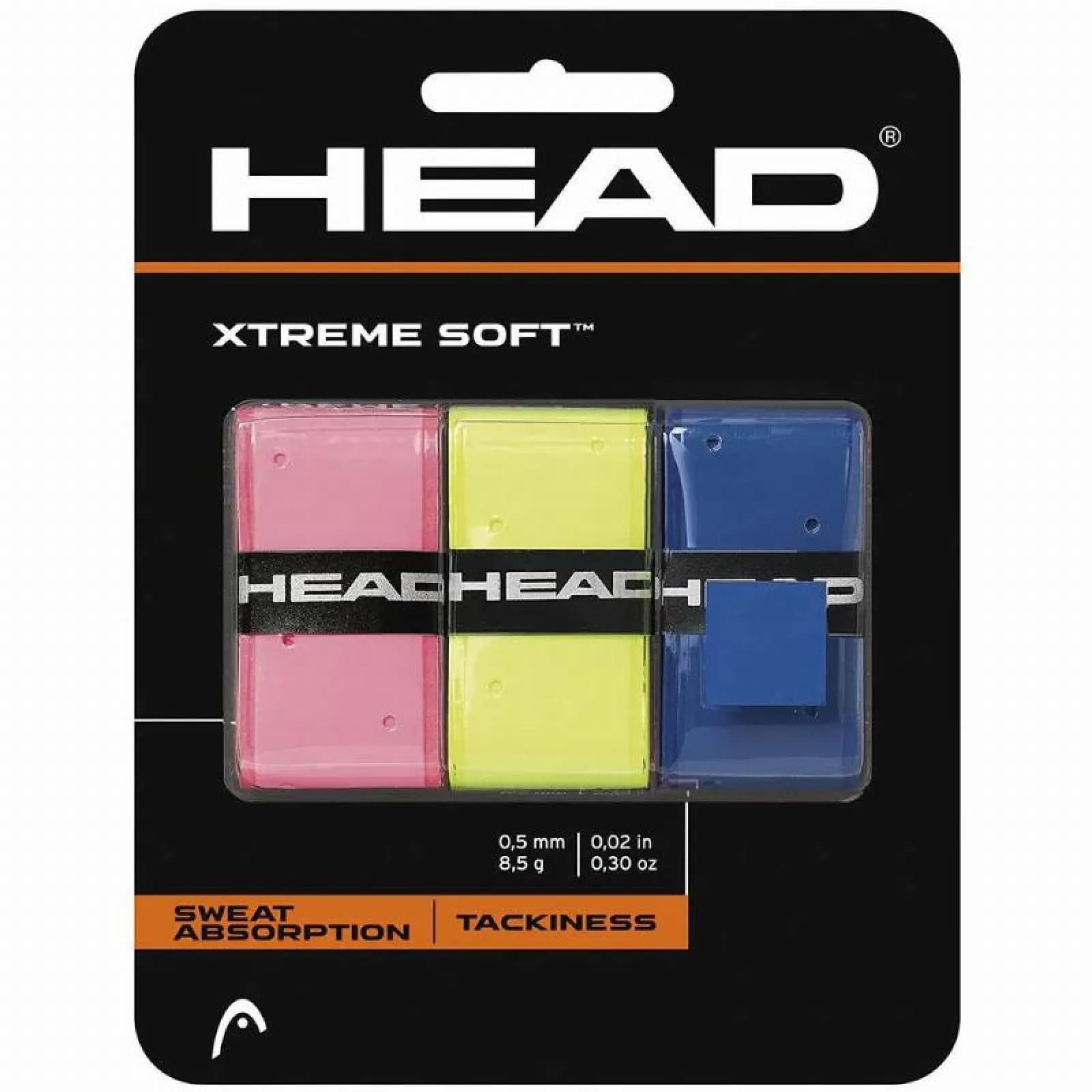Head Xtreme Soft 3 szt. pink/yellow/blue