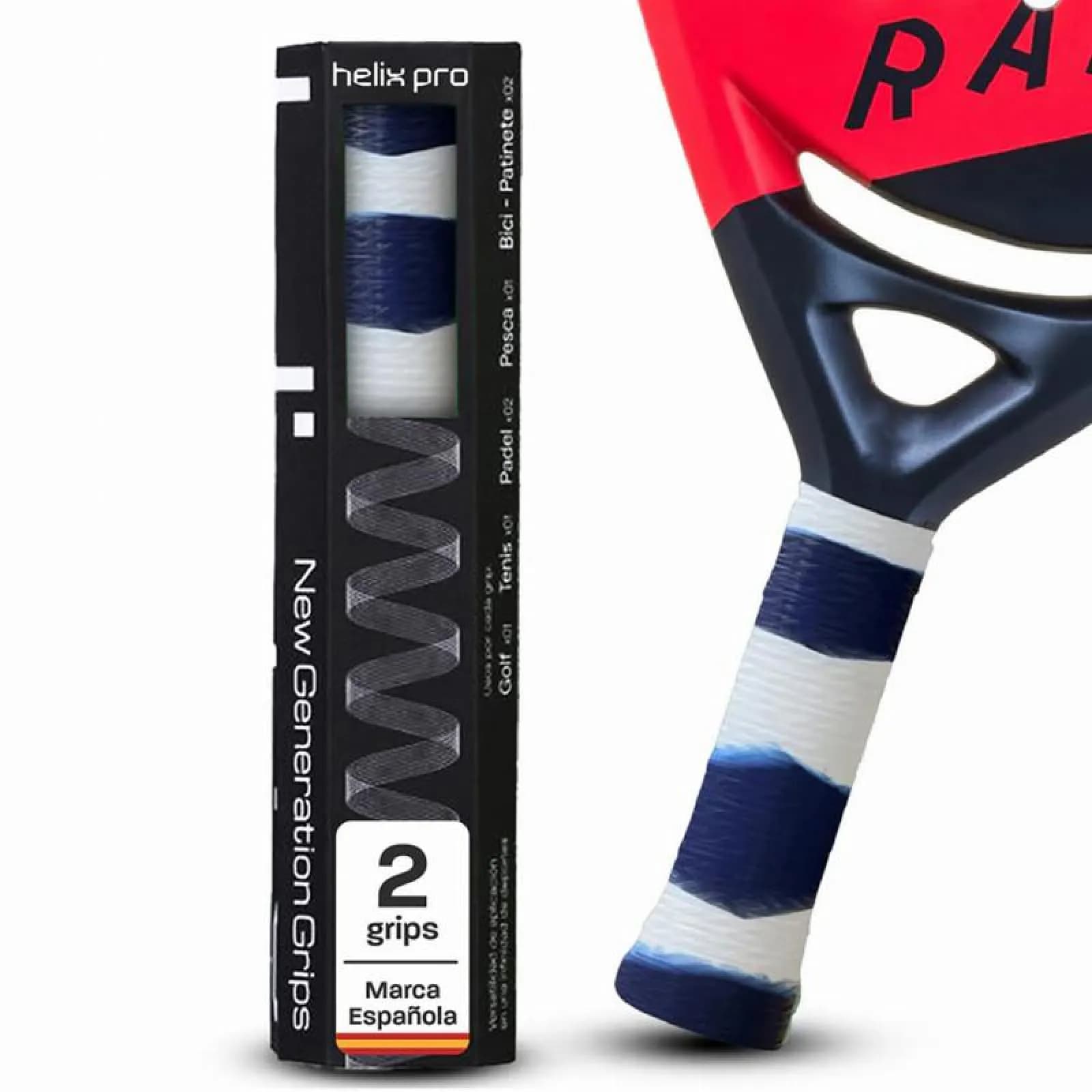 Helix Pro Owijki blue/white