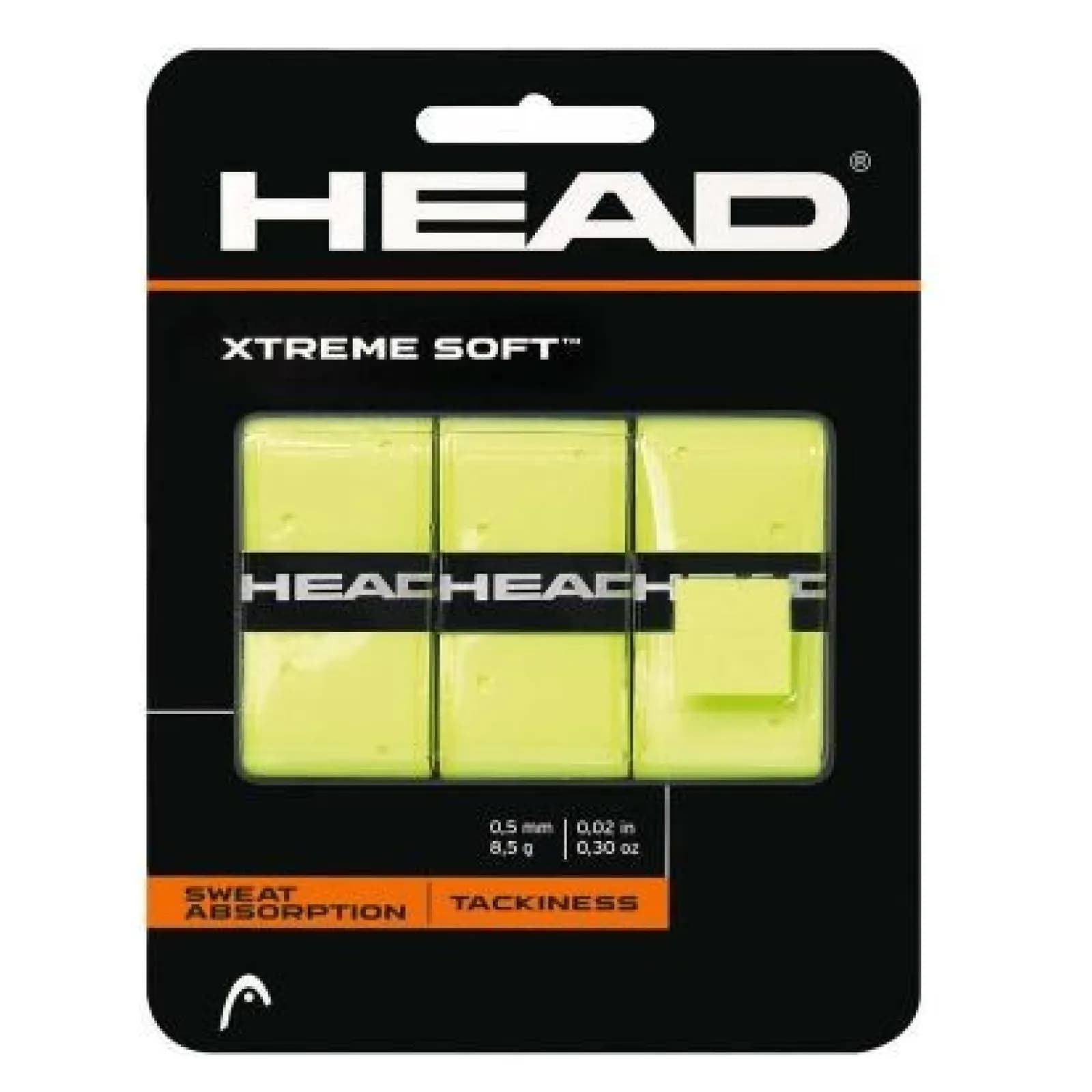 Head Xtreme Soft 3 szt. yellow